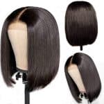 t & a hair global vietnam factory premium synthetic hair 14 inch light brown straight hair short hair bob wig middle part wig