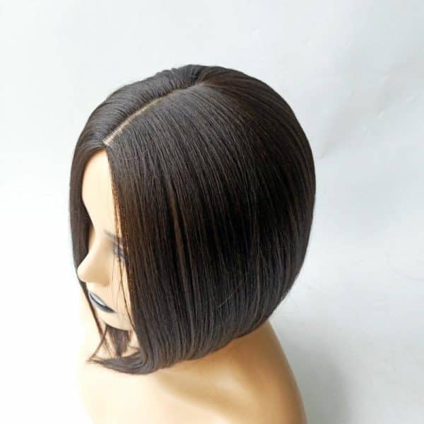 t & a hair global vietnam factory premium synthetic hair 14 inch light brown straight hair short hair bob wig middle part wig