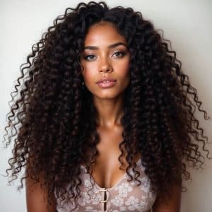 t&a hair global lace closure 4×4 deep wavy dark brown human hair extensions