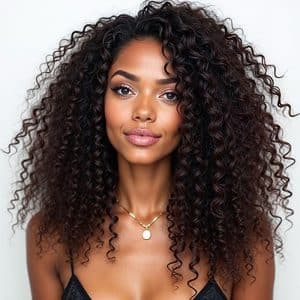 t&a hair global lace closure 4×4 deep wavy dark brown human hair extensions
