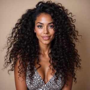 t&a hair global lace closure 5×5 deep wavy dark brown human hair extensions