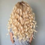 t&a hair global lace closure 5×5 deep wavy white blonde human hair extensions