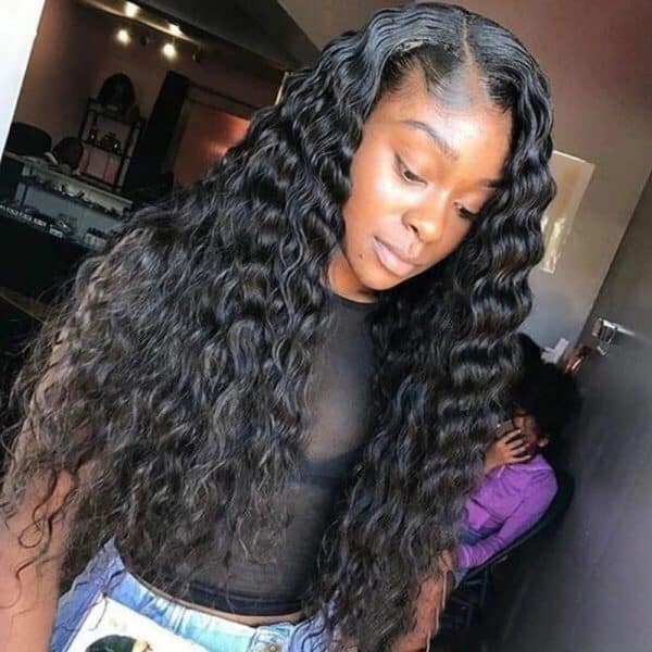 t&a premium synthetic hair small curly hair 26 inch dark brown corn perm chemical fiber