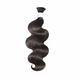 Water Body Wavy Black Bulk hair